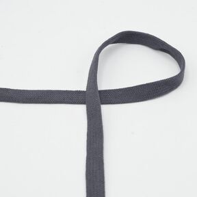 Cordon plat Sweat-shirt à capuche Coton [15 mm] – marron noir, 