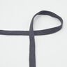 Cordon plat Sweat-shirt à capuche Coton [15 mm] – marron noir,  thumbnail number 1