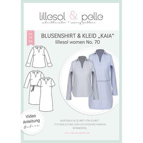 Chemise et robe chemisier Kaia | Lillesol & Pelle No. 70 | 34-58, 