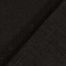 Tissu de lin en ramie mélangée medium – noir,  thumbnail number 4