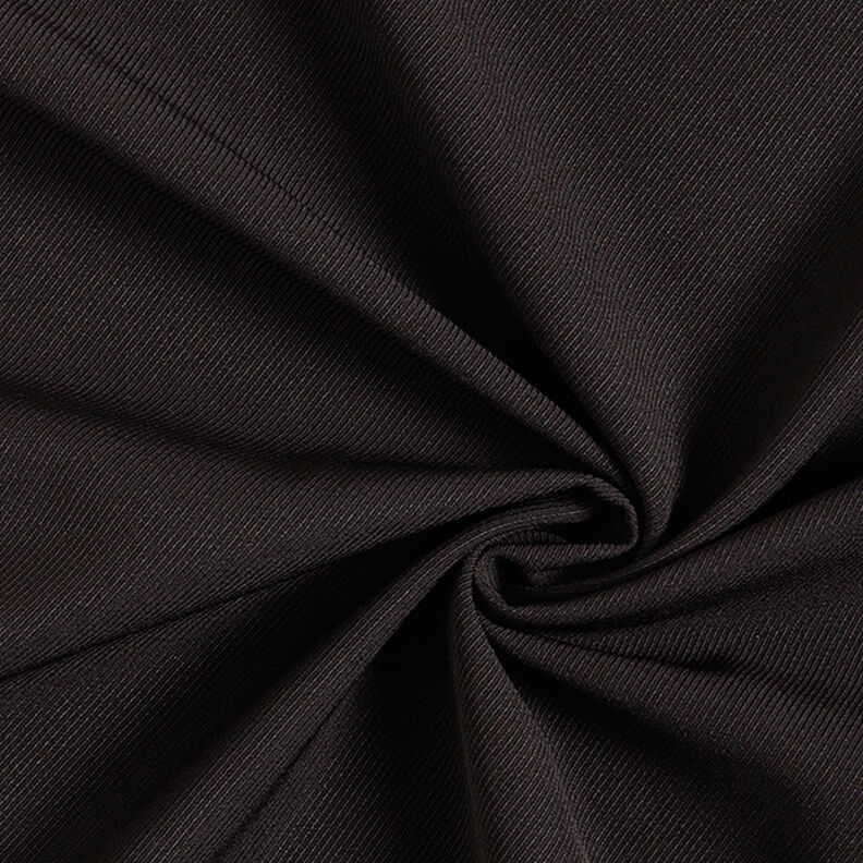 Tissu stretch pour pantalon uni – noir,  image number 3