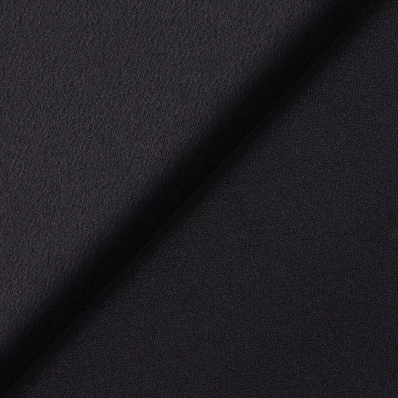 Satin polyester uni – noir,  image number 3
