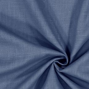 Tissu de lin en ramie mélangée medium – gris bleu, 