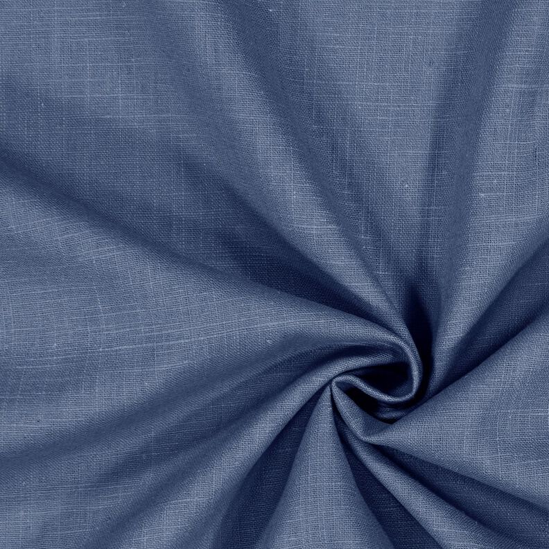 Tissu de lin en ramie mélangée medium – gris bleu,  image number 1