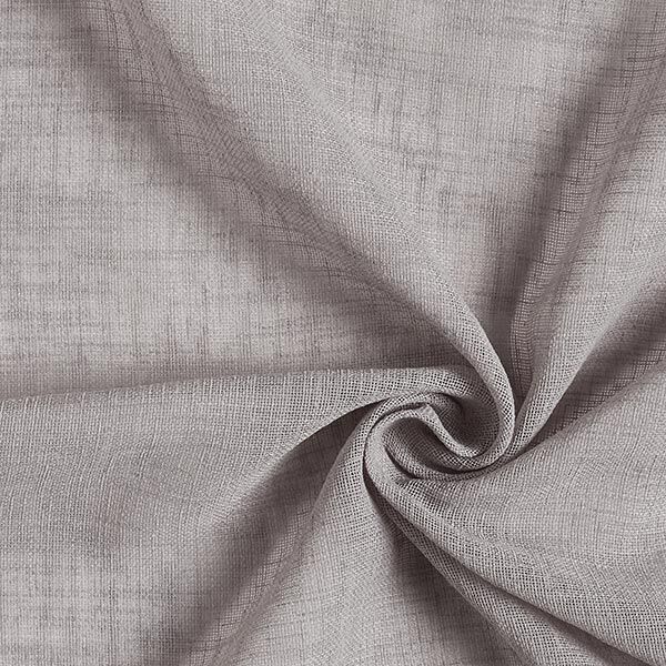 Tissu pour rideaux Voile Ibiza 295 cm – gris clair,  image number 1