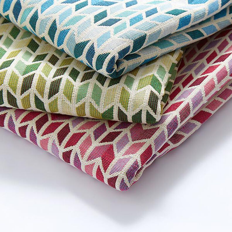 Jacquard Gobelin Zigzag – vert, image number 5
