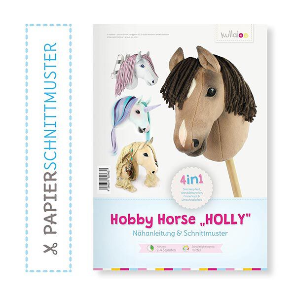 Patron en papier "HOLLY" pour coudre soi-même le Hobby Horse | Kullaloo, image number 1