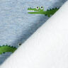 Polaire alpin Crocodile insolent Chiné – jean bleu clair,  thumbnail number 4