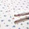 Popeline coton zarte Rosen – bleu clair/blanc,  thumbnail number 5