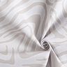 Tissu de décoration Semi-panama Motif zébré – argent/gris clair,  thumbnail number 3