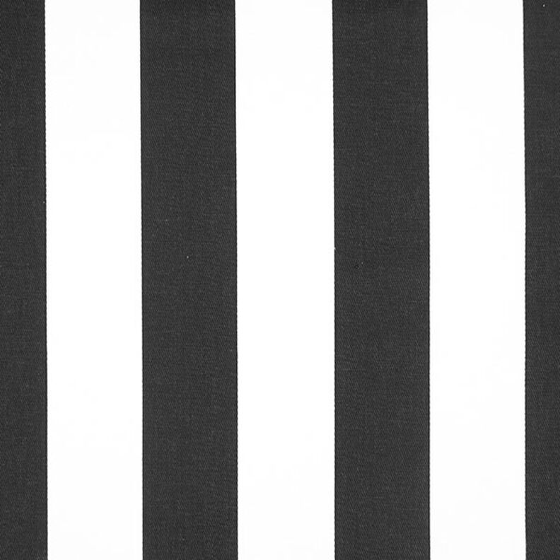 Sergé en coton Rayures 3 – noir/blanc,  image number 1