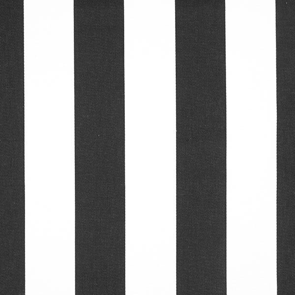 Sergé en coton Rayures 3 – noir/blanc,  image number 1