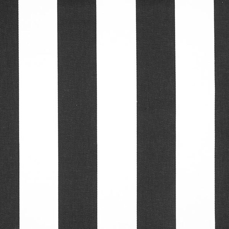 Sergé en coton Rayures 3 – noir/blanc,  image number 1