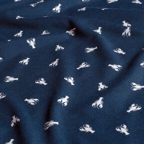 Jersey coton Crabe homard – bleu marine, 