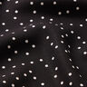 Tissu léger en viscose à petits points – noir/blanc,  thumbnail number 2