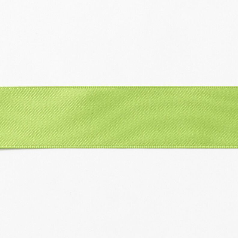 Ruban de satin [25 mm] – vert pomme,  image number 1