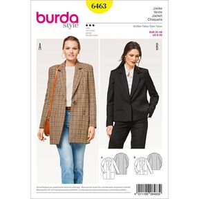 Veste, Burda 6463 | 34 - 46, 