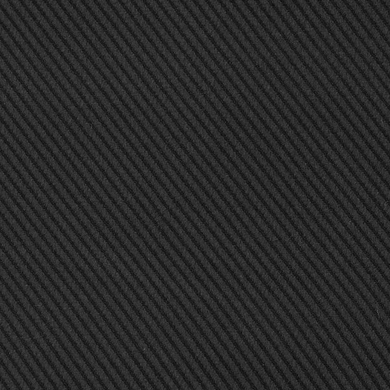 Tissu pour costume Structure diagonale – noir,  image number 1