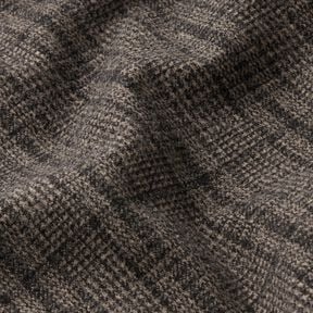 Maille pour manteau stretch Prince de Galles – marron clair/anthracite, 