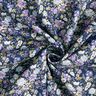 Popeline coton Prairie fleurie romantique – bleu marine/lavande,  thumbnail number 3