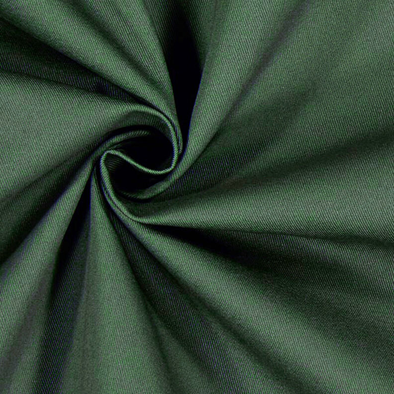 Tissu croisé en coton – vert sapin, image number 2