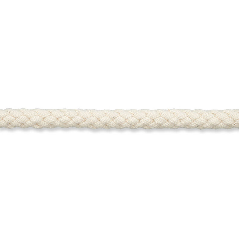Cordon en coton [Ø 7 mm] – beige clair,  image number 2