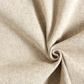 Tissu de revêtement Chenille Chiné – noix de cajou/argent, 