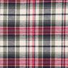 Flanelle coton Karo | Poppy Fabrics – olive/rouge,  thumbnail number 1