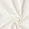 Tissu coton broderie anglaise Gouttes – blanc,  thumbnail number 3