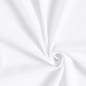 Mélange viscose lin Uni – blanc, 