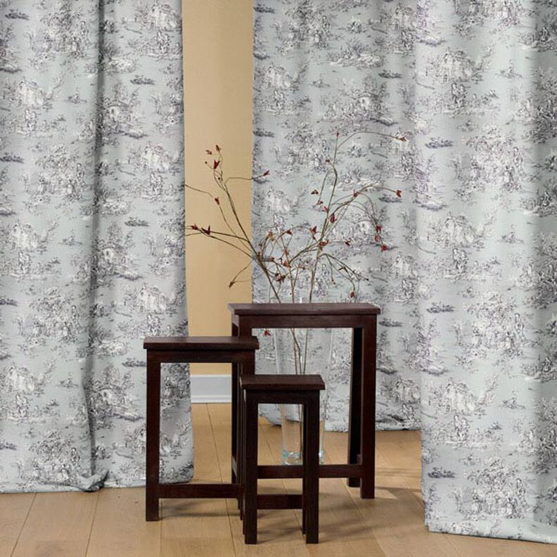 Tissu de décoration Pastorale 280 cm – gris,  image number 4