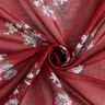 Voile de soie mélangée Bouquets de fleurs – carmin,  thumbnail number 4
