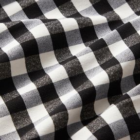 Stretch pour pantalon Vichy – noir/blanc, 