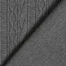 Jersey Jacquard Coton mélangé Rayures décorées – gris foncé,  thumbnail number 4