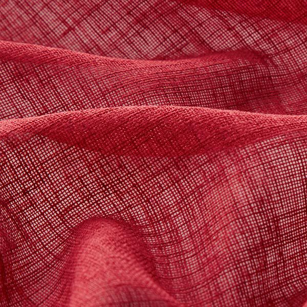 Tissu pour rideaux Voile Ibiza 295 cm – carmin,  image number 2