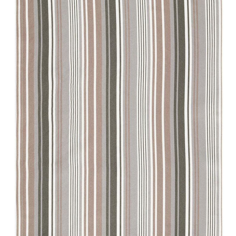 Extérieur Tissu pour chaise longue Rayures verticales 44 cm – marron clair/gris clair,  image number 1