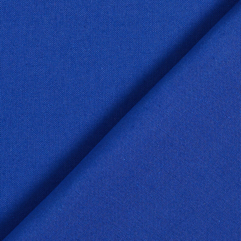 Tissu en coton Cretonne Uni – bleu roi, image number 3