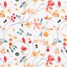 Jersey coton Branches de fleurs Impression numérique – ivoire,  thumbnail number 1