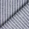 Mélange lin coton Larges rayures – bleu nuit/blanc,  thumbnail number 4