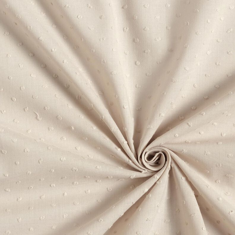 Batiste de coton Dobby – nature, image number 1