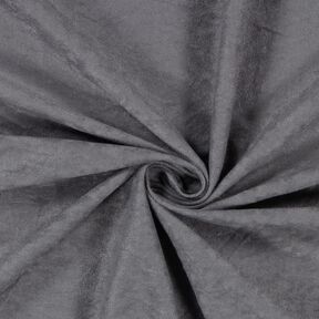 Micro suédine Alova – gris perle, 
