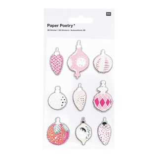 Sticker 3D Décoration de sapin Pastel | Rico Design, 