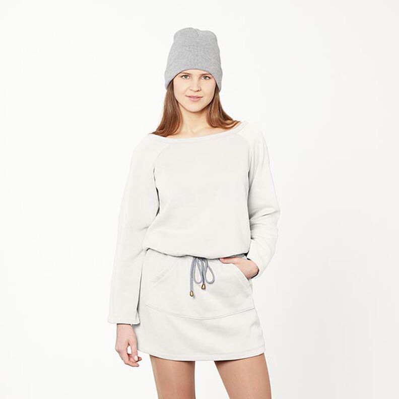 Sweatshirt gratté – écru, image number 7