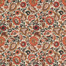 Tissu de décoration Gobelin Motif floral rétro – beige clair/cuivre,  thumbnail number 1