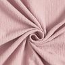 Tissu double gaze de coton dobby – vieux rose clair,  thumbnail number 3