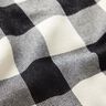Tissu en coton Carreaux lurex – noir/blanc,  thumbnail number 2