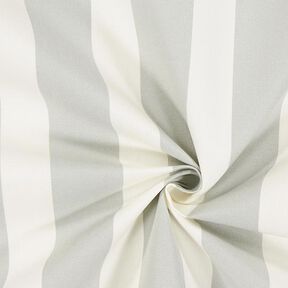 Tissu d’extérieur Acrisol Listado – écru/gris, 