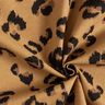 Tissu de décoration Semi-panama Motif léopard – mocca/noir,  thumbnail number 3