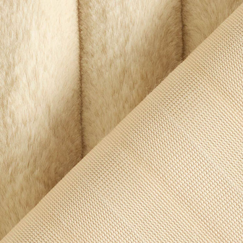 Tissu de revêtement Côtes moelleuses – beige clair,  image number 4