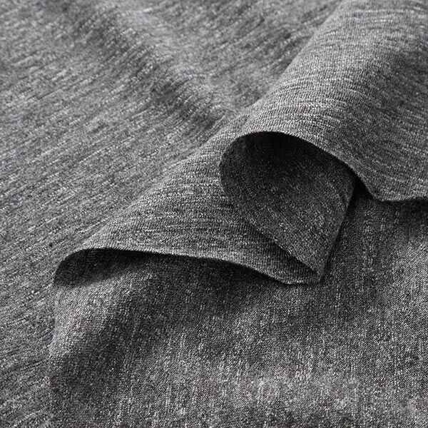 Jersey de coton chiné – argent ancien,  image number 3